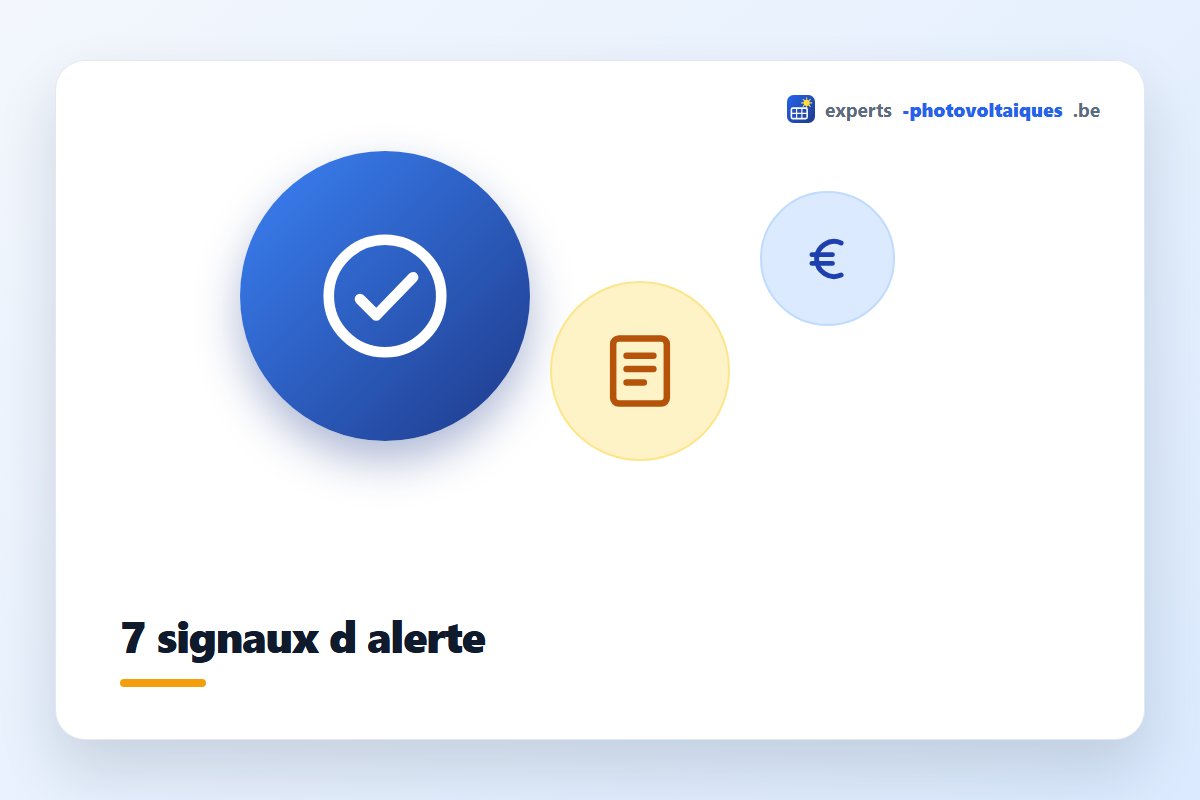 Signaux d'alerte pour reconnaître une arnaque aux panneaux solaires