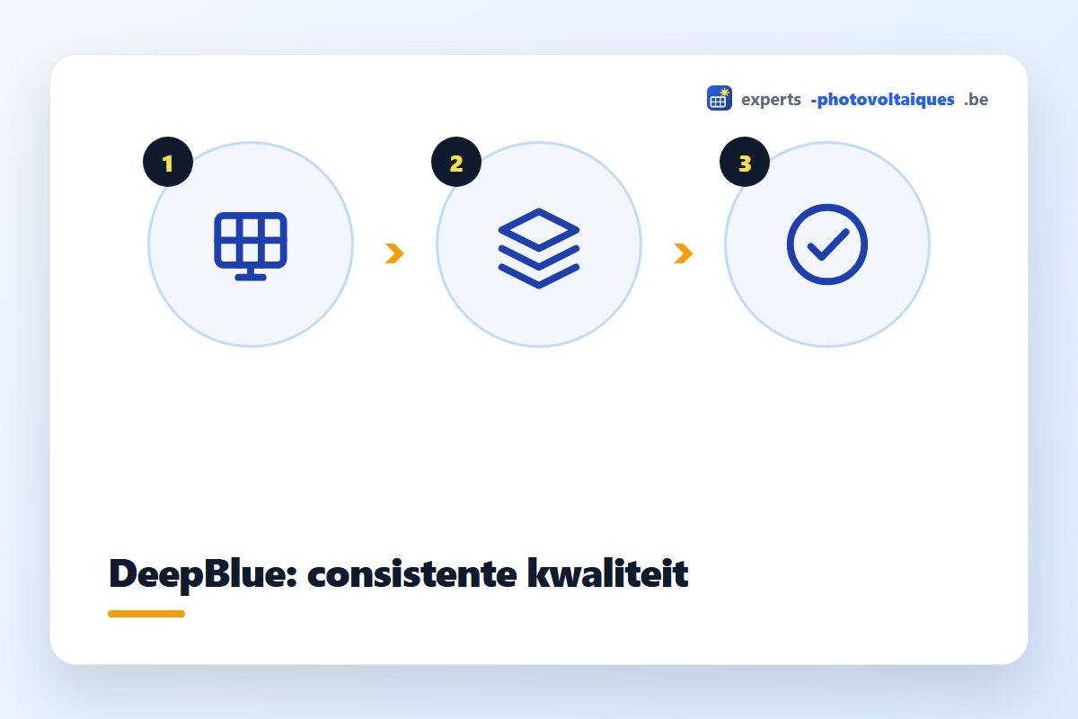 JA Solar DeepBlue-panelen op een hellend dak