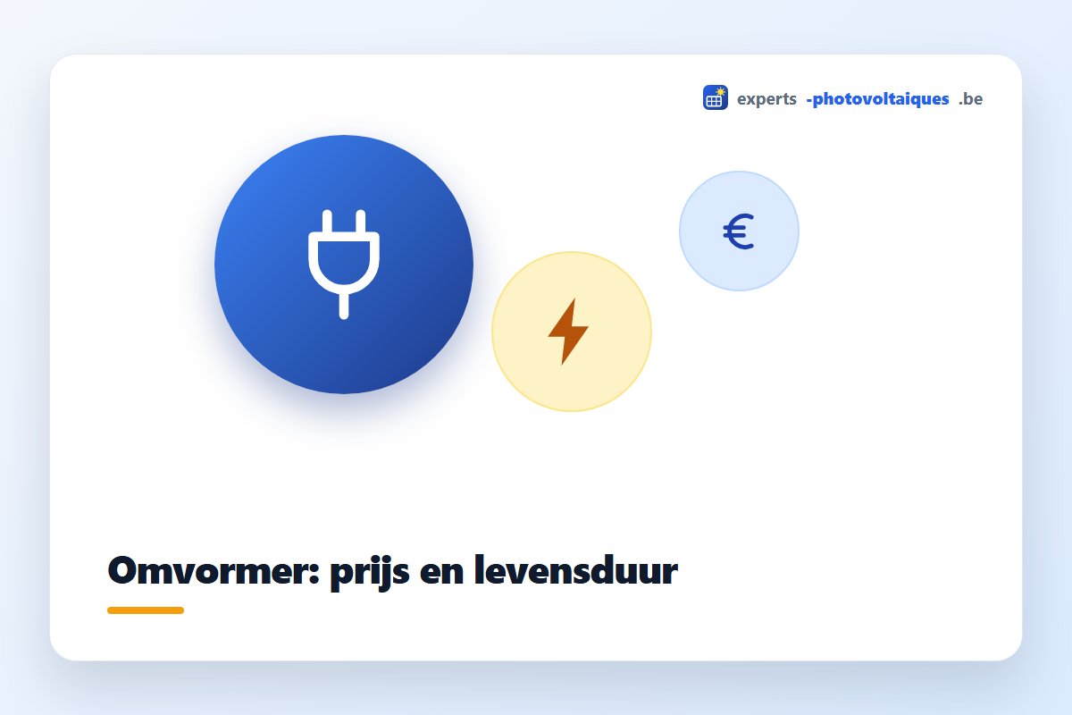 Omvormer van een zonnepaneleninstallatie aan de muur