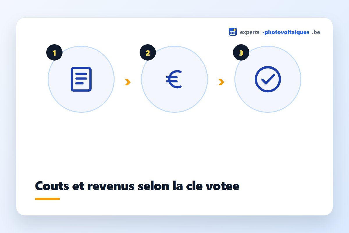 Répartition des coûts d'une installation solaire en copropriété